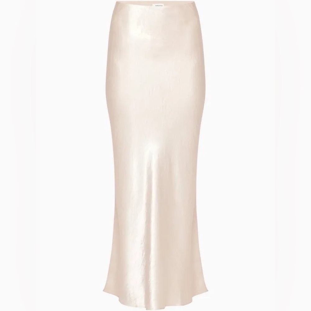 Size 6 Aritzia Babaton cream midi skirt